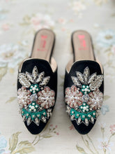 Load image into Gallery viewer, Black formal Mule