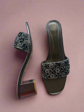 Load image into Gallery viewer, Fancy Block Heels
